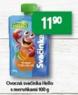 Brněnka Ovocná svačinka Hello s meruňkami nabídka