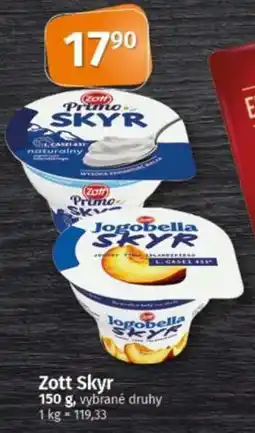 COOP TIP Zott Skyr nabídka