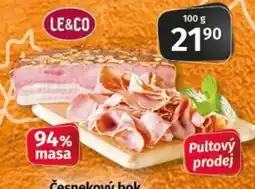 COOP TIP Le&co česnekový bok nabídka