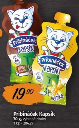 COOP TIP Pribináček Kapsík nabídka