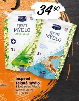 COOP TIP Inspired tekuté mýdlo nabídka