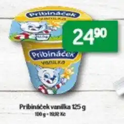 Brněnka Pribináček vanilka nabídka