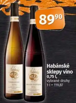 COOP TIP Habánské sklepy víno nabídka
