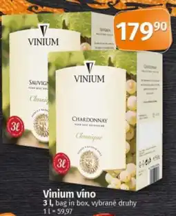 COOP TIP Vinium víno nabídka