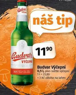 COOP TIP Budvar Výčepní nabídka