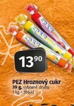 COOP TIP PEZ Hroznový cukr nabídka
