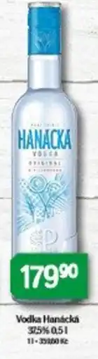 Brněnka Vodka Hanácká nabídka