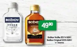 Brněnka Božkov Vodka nabídka
