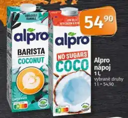 COOP TIP Alpro nápoj nabídka