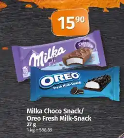 COOP TIP Milka Choco Snack/Oreo Fresh Milk-Snack nabídka