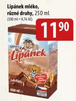 Bala Lipánek mléko nabídka
