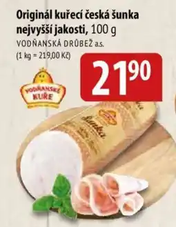 Bala Vodňanské kuře originál kuřecí česká šunka nejvyšší jakosti nabídka