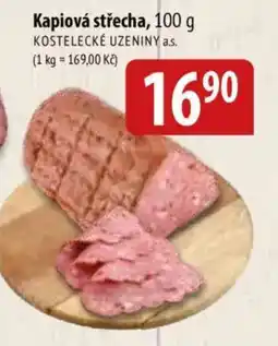 Bala Kostelecké uzeniny a.s. kapiová střecha nabídka