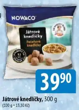 Bala Nowaco játrové knedlíčky nabídka