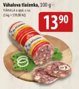 Bala Váhalova tlačenka nabídka