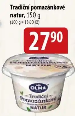 Bala Olma tradiční pomazánkové natur nabídka