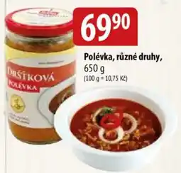 Bala Drštková polévka nabídka