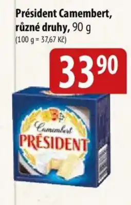 Bala President Camembert nabídka