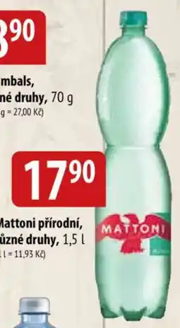 Bala Mattoni přírodní nabídka