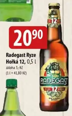 Bala Radegast Ryze Hořká 12 nabídka