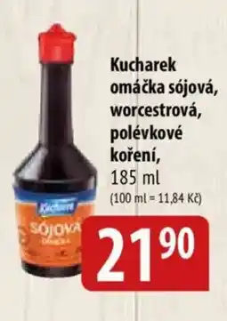 Bala Kucharek omáčka sójová, worcestrová, polévkové koření nabídka