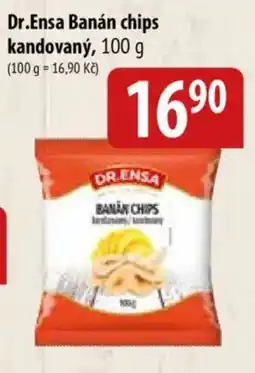 Bala Dr.Ensa Banán chips nabídka