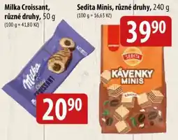 Bala Milka croissant nabídka