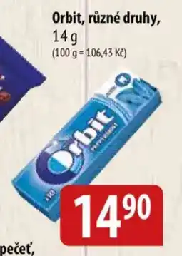 Bala Orbit, různé druhy nabídka