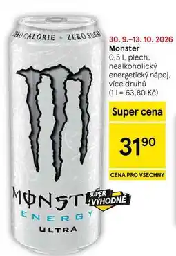 Tesco Monster nabídka