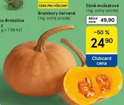 Tesco Dýně muškátová nabídka