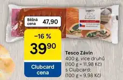 Tesco Tesco Závin, 400 g, více druhů nabídka
