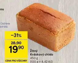 Tesco Žitný Kváskový chléb nabídka