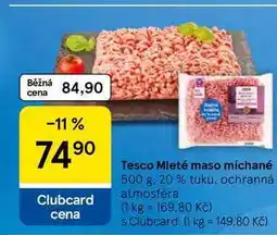 Tesco Tesco Mleté maso míchané, 500 g, 20 % tuku nabídka