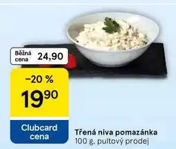 Tesco Třená niva pomazánka nabídka