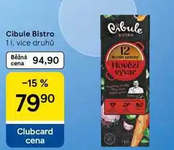 Tesco Cibule Bistro nabídka