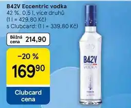Tesco B42V Eccentric vodka 42 % nabídka