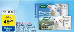 Tesco Tento Toaletní papír, 8 rolí, 3 vrstvy nabídka