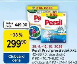 Tesco Persil Prací prostředek XXL, 42-66 PD, více druhů nabídka