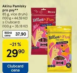 Tesco Akinu Pamlsky pro psy nabídka