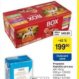Tesco Propesko Kapsičky pro psy, 48× nabídka
