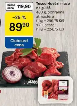Tesco Tesco Hovězí maso na guláš nabídka