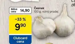 Tesco Česnek nabídka