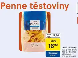 Tesco Tesco Těstoviny, 500 g, více druhů nabídka