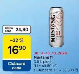 Tesco Mustang 11 nabídka