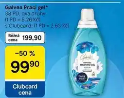 Tesco Galvea Prací gel, 38 PD, dva druhy nabídka