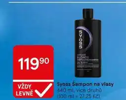 Tesco Syoss Šampon na vlasy, 440 ml, více druhů nabídka
