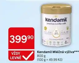 Tesco Kendamil Mléčná výživa nabídka