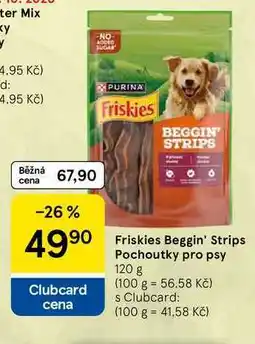 Tesco Friskies Beggin' Strips Pochoutky pro psy nabídka