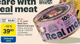 Tesco Meat Care Konzerva pro psy nabídka