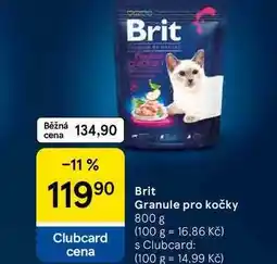 Tesco Brit Granule pro kočky nabídka